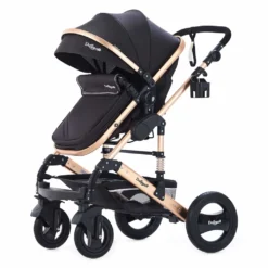 Daliya® 3in1 Kinderwagen Bambimo Kombikinderwagen 15-Teile Set In Schwarz Gold Incl. Babywanne & Buggy & Auto-Babyschale & Alu-Gestell & Gummireifen & Mehr -lionelo || HAUCK || Kinderkraft Verkäufe 4a15de817ee2bdebaa499d02cc4c4661 1