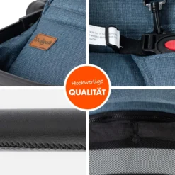 Daliya® Rapidy Buggy / Kinderwagen 0-36 Monate / Sportwagen Mit Liegeposition / Wickeltasche, Winterfußsack, Ess- & Spieltisch Und Mehr Linen Blau – Schwarz -lionelo || HAUCK || Kinderkraft Verkäufe 4a81bcafd093b62a245e8c231a4fb2db