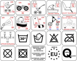 ZEKIWA Zwillingskinderwagen Twins Special, Dessin: "Kakao / Schwarz" -lionelo || HAUCK || Kinderkraft Verkäufe 4b9efb6bff5211291523feb703a8c042