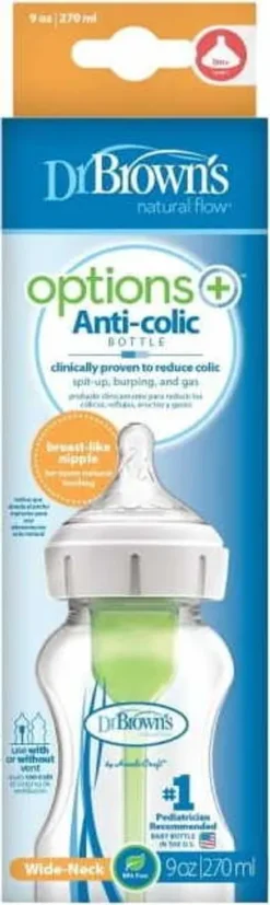 Dr. Brown's Dr Brown's Flasche Kinderflasche Bottle Glasflasche 270ml Options Plus -lionelo || HAUCK || Kinderkraft Verkäufe 4bb376bf709f54ff218c843c3a566d87
