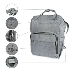 NIMAXI Wickeltasche Mit Wickelunterlage 11 NIMAXI Wickeltasche Mit Wickelunterlage -lionelo || HAUCK || Kinderkraft Verkäufe 4e193620cbcde8c1c9824ac853eb4f2d