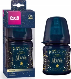 Babyflasche Milchflasche Kinderflasche Stardust 120 Ml Lovi