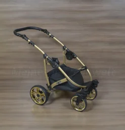 LUXUS Kombi Kinderwagen 3 In 1 Komplettset - Schwarz/gold R7 Gestell Gold -lionelo || HAUCK || Kinderkraft Verkäufe 4f78446a94ae840e52b1bc02c97efb83