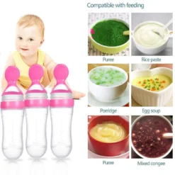 Baby Silikon Squeeze Löffel,Baby Fütterungs Flasche Nahrungsmittelabgabe Für Säugling Neugeborenen -lionelo || HAUCK || Kinderkraft Verkäufe 5148b8f912ac6353d3774d122df6ddba