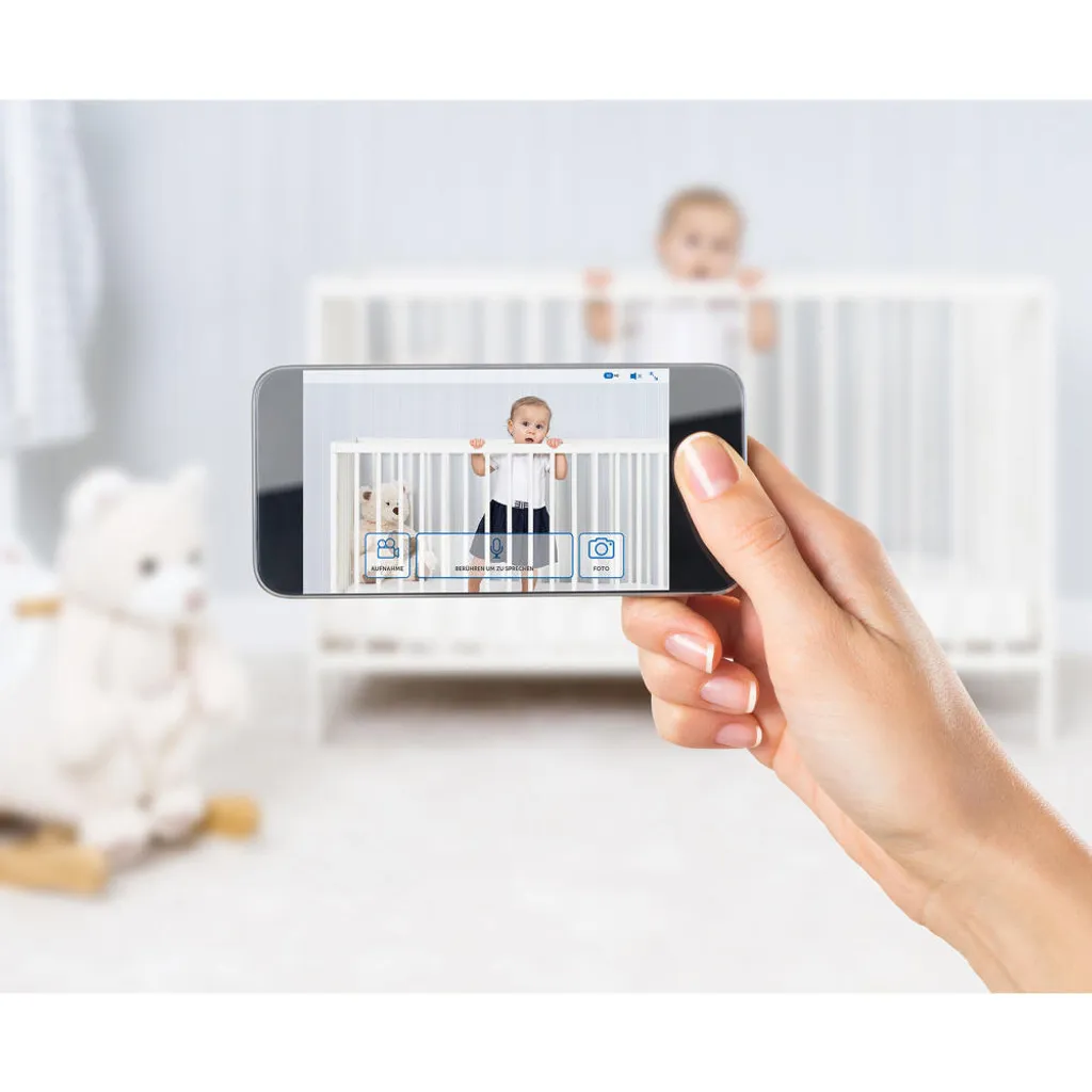 Reer Video-Babyphone Und IP Kamera BabyCam, Einfache Einrichtung, Steuerung Per Er App 11 Reer Video-Babyphone Und IP Kamera BabyCam, Einfache Einrichtung, Steuerung Per Er App - Image 11