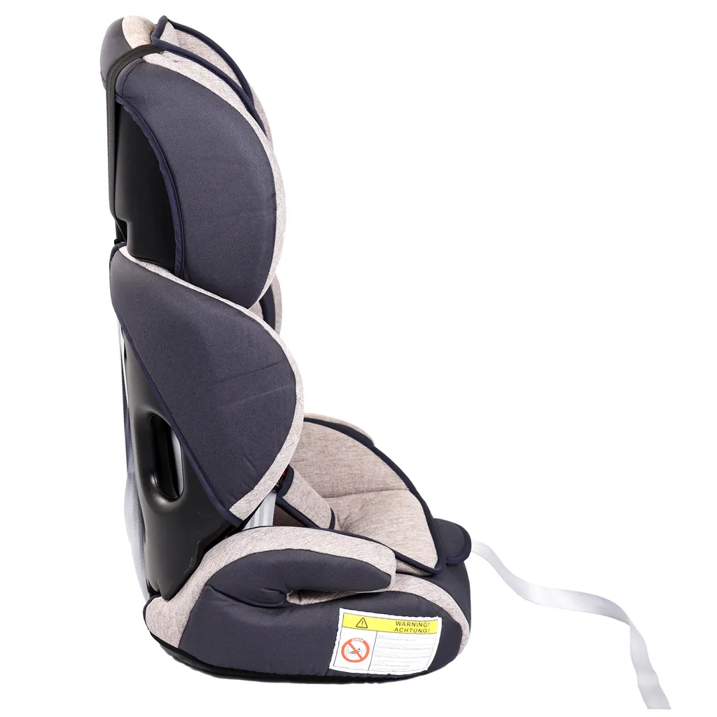 Kidimax Autokindersitz Autositz Kinderautositz 9-36 Kg 1+2+3 ECE, Grau 5 Kidimax Autokindersitz Autositz Kinderautositz 9-36 Kg 1+2+3 ECE, Grau - Image 5