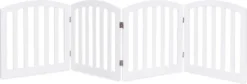COSTWAY 4-teiliges Absperrgitter Hunde, Schutzgitter Holz Klappbar, Treppengitter Hundeabsperrgitter Tuerschutzgitter, Weiss -lionelo || HAUCK || Kinderkraft Verkäufe 55239c4695cb9ba858827b220f7fdee3