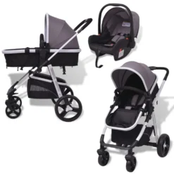 VidaXL 3-in-1 Kinderwagen Aluminium Grau Und Schwarz -lionelo || HAUCK || Kinderkraft Verkäufe 5910fd7cebed4ba3c248ca06c9cf9a8d
