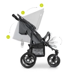 Hauck Roadster Duo SLX Grey/Silver 26 Hauck Roadster Duo SLX Grey/Silver -lionelo || HAUCK || Kinderkraft Verkäufe 5a6b90679b340b271174c738c8c7a26e