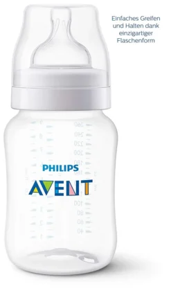 Philips Avent Anti-colic Flaschen-Set Mit AirFree Ventil SCD809/01, 2 Flaschen - 125ml & 260ml, Transparent -lionelo || HAUCK || Kinderkraft Verkäufe 6020f80e3bbbfe31668d29472081cbb9