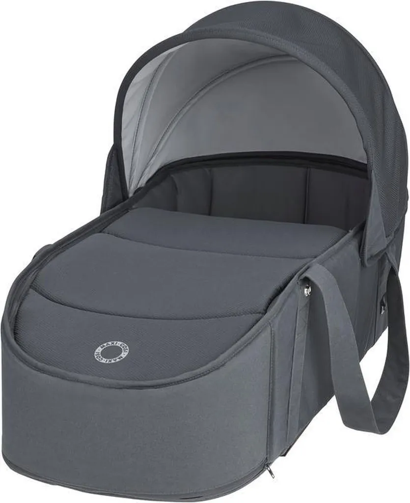 Maxi-Cosi Laika Babywanne, Sehr Leichter (nur 1,5 Kg) Und Gepolsterter Soft-Kinderwagenaufsatz, Passend Für Den Kinderwagen Maxi-Cosi Laika, Baby-Tragetasche Nutzbar Ab Der Geburt, Essential Graphite, Grau 1 Maxi-Cosi Laika Babywanne, Sehr Leichter (nur 1,5 Kg) Und Gepolsterter Soft-Kinderwagenaufsatz, Passend Für Den Kinderwagen Maxi-Cosi Laika, Baby-Tragetasche Nutzbar Ab Der Geburt, Essential Graphite, Grau