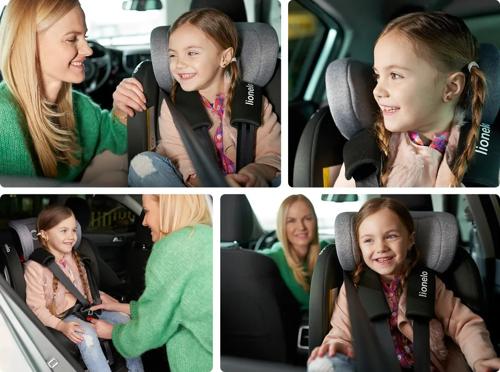 Lionelo Bastiaan RWF Kindersitz 0-36 Kg ISOFIX 360° Autositze Kinderautositze Schwarz 11 Lionelo Bastiaan RWF Kindersitz 0-36 Kg ISOFIX 360° Autositze Kinderautositze Schwarz - Image 11