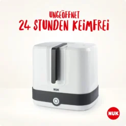NUK Dampf-Sterilisator Vario Express + FC Plus Babyflasche -lionelo || HAUCK || Kinderkraft Verkäufe 60af34f0c22a2ec59c807141357104ca