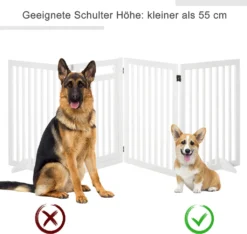 PawHut Schutzgitter Für Tiere 4 Stücke Freistehende Sicherheitsgitter Faltbar Hund Mit 2 Stützfüße Für Tier & Treppe Weiß 81 Cm -lionelo || HAUCK || Kinderkraft Verkäufe 611f2dd3b04b16d706c45429ad9a1c84