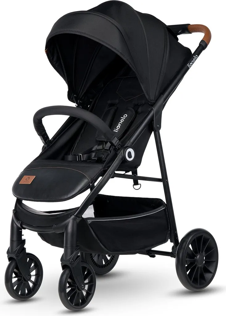 Lionelo Zoey Buggy Kinderbuggy Kinderwagen Mit Liegeposition Kindersportwagen Schwarz 2 Lionelo Zoey Buggy Kinderbuggy Kinderwagen Mit Liegeposition Kindersportwagen Schwarz - Image 2