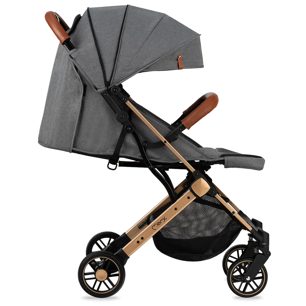 Leicht Buggy Klein Zusammenklappbar Kinderwagen Mit Liegeposition MoMi ESTELLE Grau 3 Leicht Buggy Klein Zusammenklappbar Kinderwagen Mit Liegeposition MoMi ESTELLE Grau – Bild 3