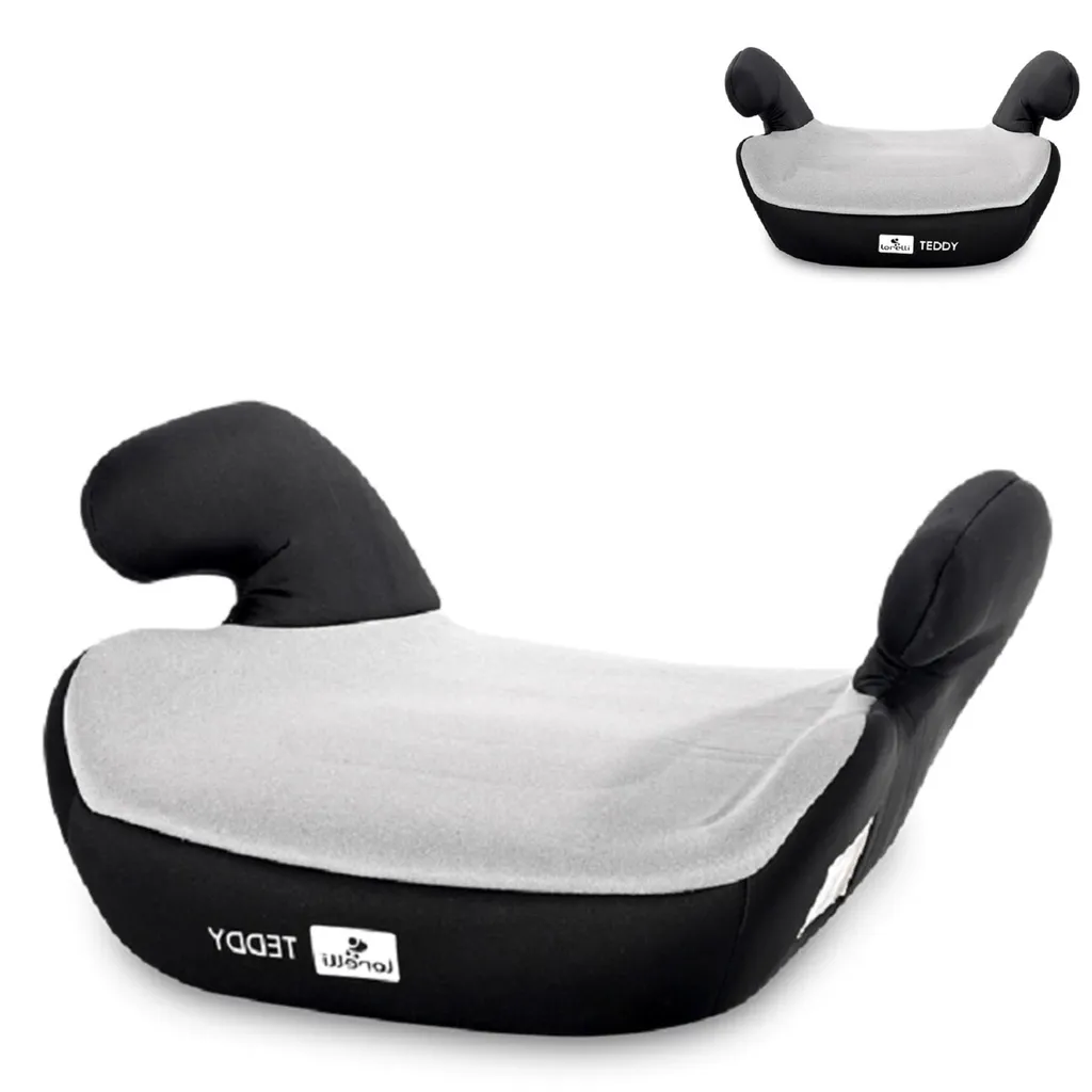Lorelli Sitzerhöhung Teddy Gruppe 2/3 Bis 12 Jahre (15 - 36kg) Abnehmbarer Bezug Grau/schwarz 2 Lorelli Sitzerhöhung Teddy Gruppe 2/3 Bis 12 Jahre (15 - 36kg) Abnehmbarer Bezug Grau/schwarz - Image 2