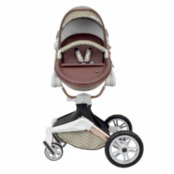 Daliya® TURNIYO 360° Premium 2in1 Kinderwagen Mit Sportsitz & Babywanne Buggy Kombikinderwagen (Braun Mit Motiv) -lionelo || HAUCK || Kinderkraft Verkäufe 6621708933424453761a646fc853d6ef