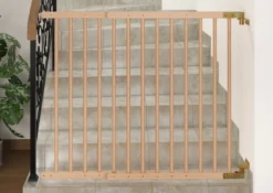 90.90-99 Türschutzgitter Treppenschutzgitter Türgitter Buche Massiv Kindersicherung 70-108 Cm -lionelo || HAUCK || Kinderkraft Verkäufe 6876cd9d2e5740b0039fda4621b6df65