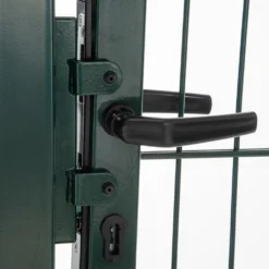 HOMCOM Gartentor Gartentür Zauntor Hoftür Aus Stahl Mit Griff Schloss Und Schlüsseln 97 X 170 Cm Grün -lionelo || HAUCK || Kinderkraft Verkäufe 69e5ef4e4b04d0d42842ce722e22ccbe