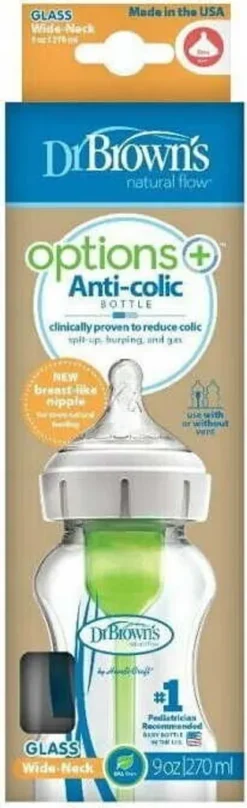 Dr. Brown's Dr Brown's Flasche Kinderflasche Bottle Glasflasche 270ml Options Plus -lionelo || HAUCK || Kinderkraft Verkäufe 6aebe1ad0fe6414e7540f5939d81176f