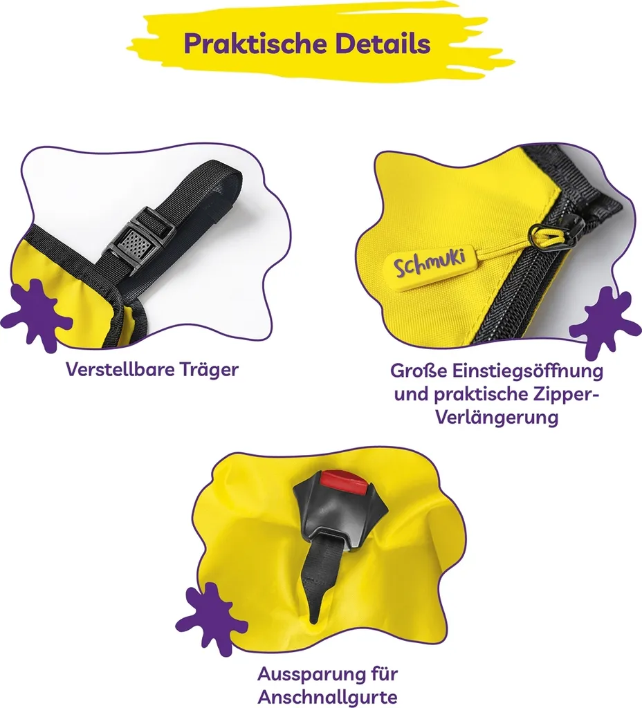 2 X Schmuki Schmutzsack Sitzschutz Schmutzschutz Sack Fuß Kinder Auto Schmucki 7 2 X Schmuki Schmutzsack Sitzschutz Schmutzschutz Sack Fuß Kinder Auto Schmucki – Bild 7