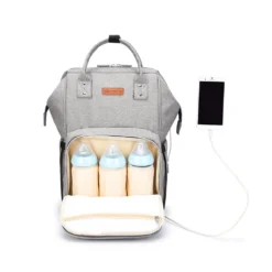 Mama Reiserucksack Große Windel Wickeltasche Baby Stillbeutel Mit USB-Anschluss,(Grau) -lionelo || HAUCK || Kinderkraft Verkäufe 6c998c4a5814c17be912f3ff7e890e10