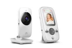 Motorola MBP481 Babyphone Mit Kamera, Nachtsicht Und Mikrofon - Baby Monitor 2" Display - Bis 300 M Reichweite - Weiß/Grau -lionelo || HAUCK || Kinderkraft Verkäufe 6e323717b37e262349d07951bd4ca24b
