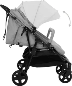 VidaXL Geschwisterwagen Hellgrau Und Schwarz Stahl -lionelo || HAUCK || Kinderkraft Verkäufe 6f284529ed3055eca2cef6687aa77da6