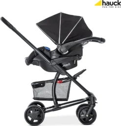 Hauck Malibu 4, Betthimmel, Reisesystem-Babywagen, Beide Geschlechter, Feste Räder, Faltbar, Schwarz, Silber -lionelo || HAUCK || Kinderkraft Verkäufe 70e23d2f2790242981b28fae8f392947