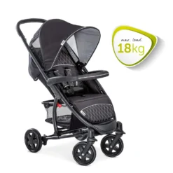 Hauck Malibu 4, Betthimmel, Reisesystem-Babywagen, Beide Geschlechter, Feste Räder, Faltbar, Schwarz, Silber -lionelo || HAUCK || Kinderkraft Verkäufe 7330be363f8f37fba5863c8dcb3285cf