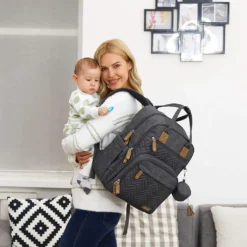 Iniuniu Baby Wickelrucksack, Wickeltasche Rucksack Große Mit Windeltasche, Wickelunterlage, Schnullerhalter, Babytasche Multifunktional Für Mama & Papa, Dunkelgrau -lionelo || HAUCK || Kinderkraft Verkäufe 73f2a7272dd03491d81b71ce8d5ccf6f
