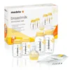 Medela Flaschenfütterung-Set. Milchflaschen Babyflasche Flaschenfütter