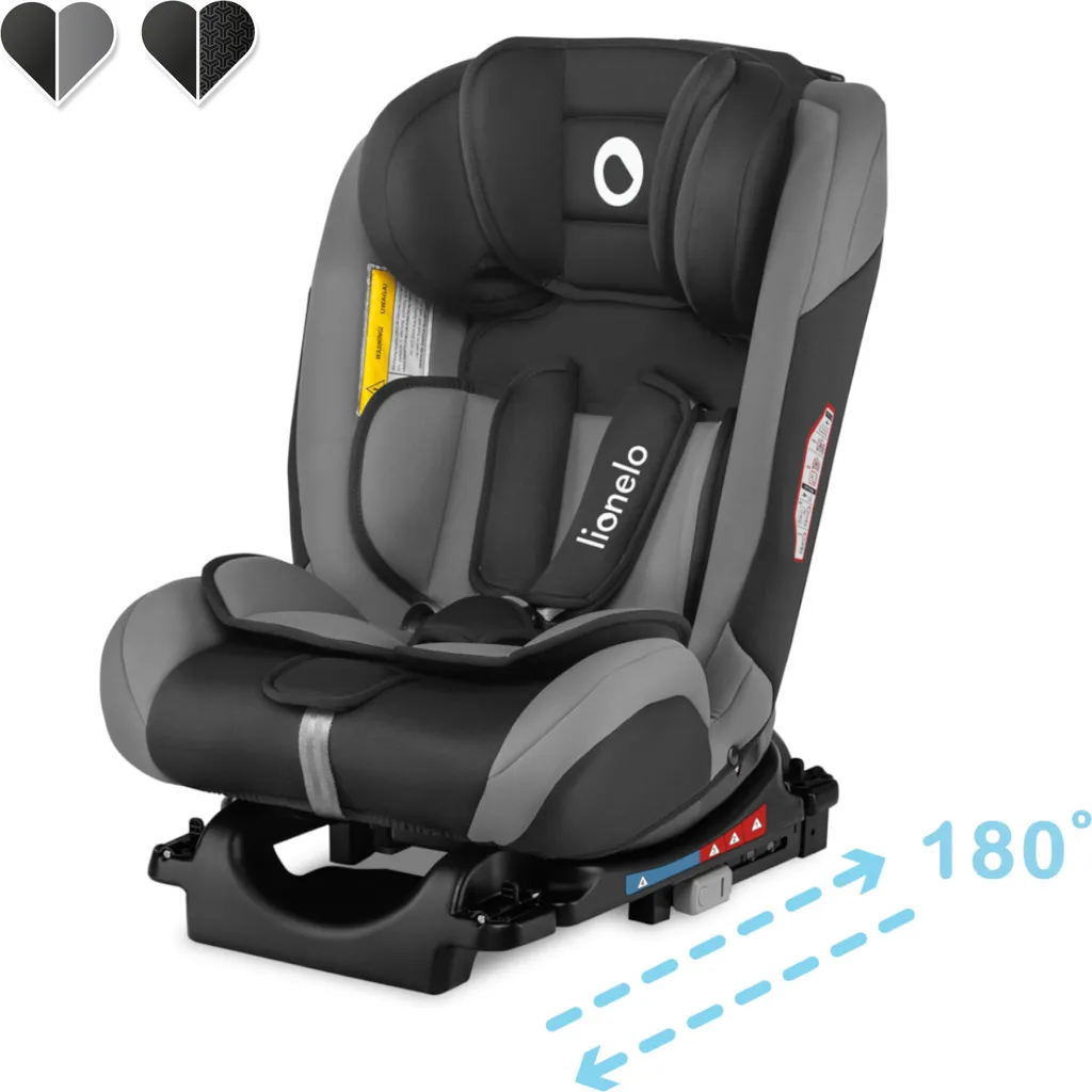 LIONELO Sander Kindersitz, Auto Kindersitz, Isofix In Und Gegen Fahrtrichtung, Top Tether, Autositz Gruppe 0 1 2 3 Ab Geburt Bis 36 Kg, ECE R 44 04, SÜD 2 LIONELO Sander Kindersitz, Auto Kindersitz, Isofix In Und Gegen Fahrtrichtung, Top Tether, Autositz Gruppe 0 1 2 3 Ab Geburt Bis 36 Kg, ECE R 44 04, SÜD – Bild 2