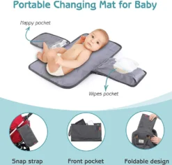 RUVALINO Baby Wickelrucksack Wickeltasche Rucksack Mit Tragbarer Wickelauflage, Schnullerhalter Und Kinderwagengurten, Babytasche Multifunktional Für Mama Und Papa, Dunkelgrau 12 RUVALINO Baby Wickelrucksack Wickeltasche Rucksack Mit Tragbarer Wickelauflage, Schnullerhalter Und Kinderwagengurten, Babytasche Multifunktional Für Mama Und Papa, Dunkelgrau -lionelo || HAUCK || Kinderkraft Verkäufe 7862d49a039909424f332a9bcb2178c9