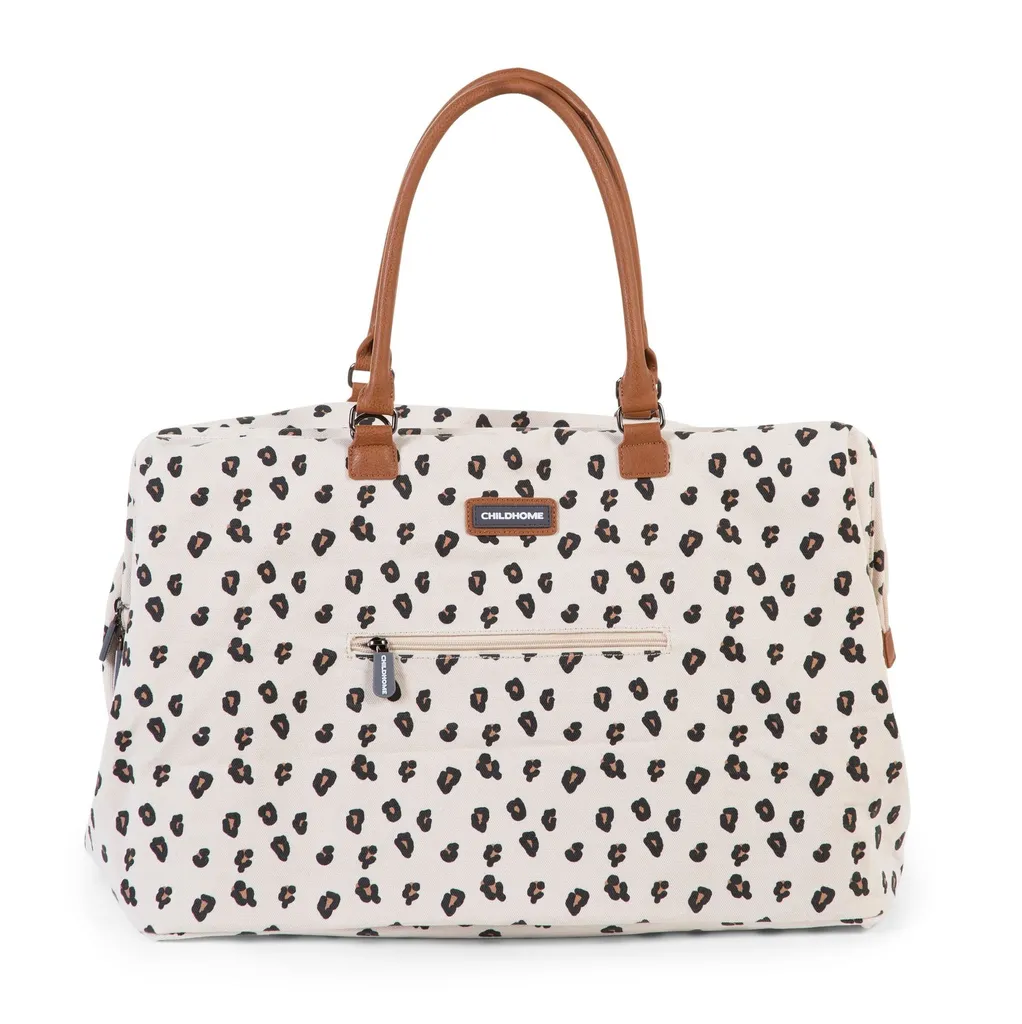 Childhome Mommy Bag Gross Canvas Leopard; Cwmbbleo 4 Childhome Mommy Bag Gross Canvas Leopard; Cwmbbleo - Image 4