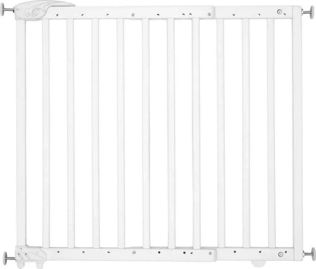 Badabulle Türschutzgitter/ Treppengitter Deco Pop - Weiß, Schraub- Oder Druckbefestigung (63,5-106 Cm) - B025225 1 Badabulle Türschutzgitter/ Treppengitter Deco Pop - Weiß, Schraub- Oder Druckbefestigung (63,5-106 Cm) - B025225