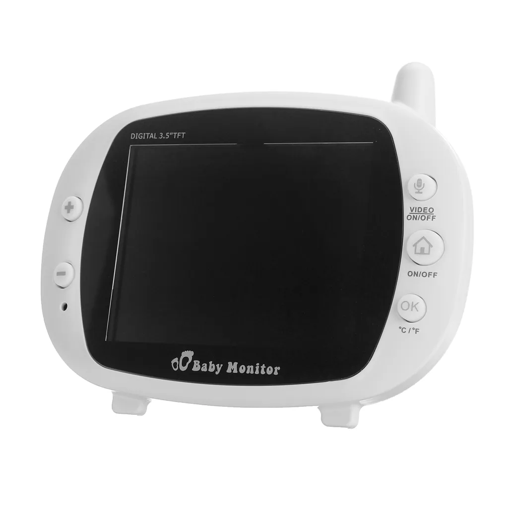 KIMBOSMART 3,5-Zoll-Babyphone 2,4 GHz Video LCD Digitalkamera Nachtsicht-Temperaturüberwachungsmonitore - EU-Stecker 11 KIMBOSMART 3,5-Zoll-Babyphone 2,4 GHz Video LCD Digitalkamera Nachtsicht-Temperaturüberwachungsmonitore - EU-Stecker - Image 11