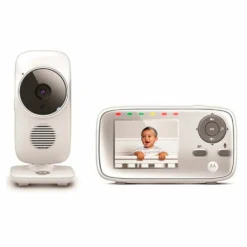 Motorola Nursery Babyphone Mit Kamera - VM482 - 2.8 Zoll-Elterneinheit - Infrarot - Digitaler Zoom - Talk-back-Funktion - Video-Babyphone -lionelo || HAUCK || Kinderkraft Verkäufe 7ab96185f44445070c2b55bbcf900610