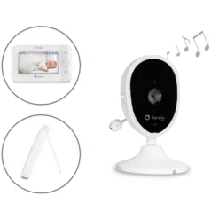 Lionelo Babyline 8.1 Babyphone Mit Kamera Und Empfänger Zweiwege-Kommunikation Reichweite Bis Zu 300 M Schlaflied Temperatursensor Benachrichtigungsalarmsystem, Weiß -lionelo || HAUCK || Kinderkraft Verkäufe 7f98374314234a48557a888601a3bc64