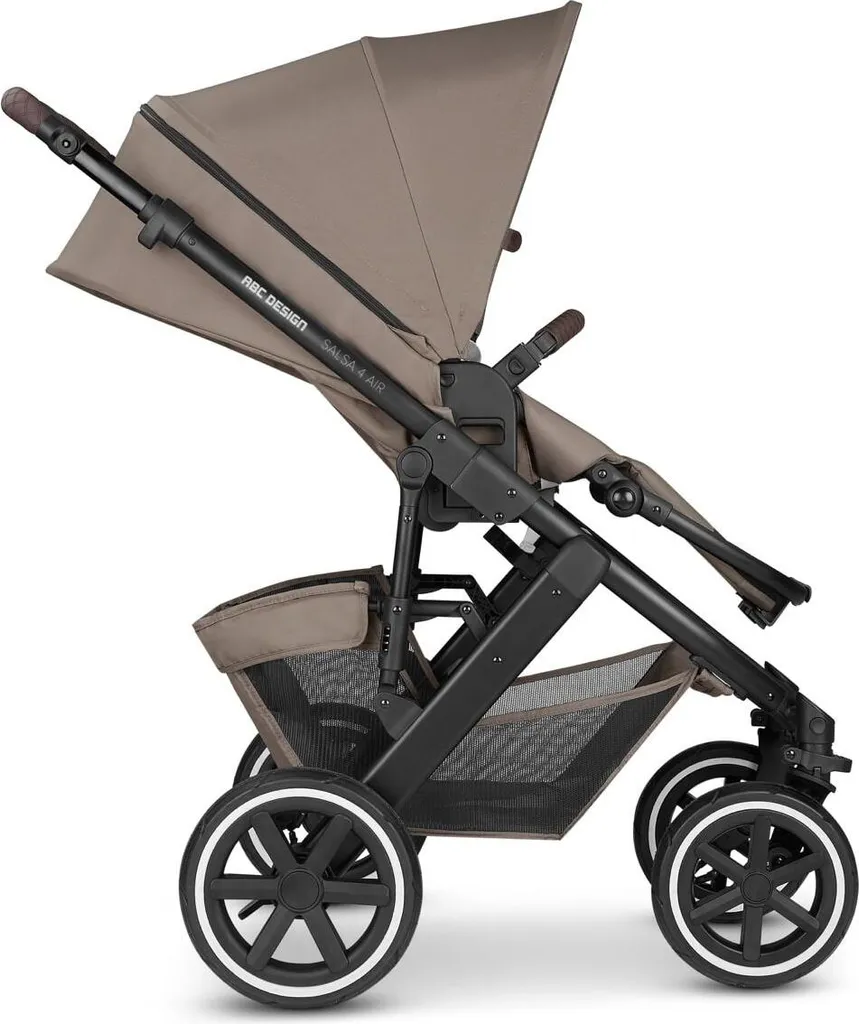 ABC Design Salsa 4 Air Kombikinderwagen Starter Set Pure (G2) Kollektion 2023 - Farbe: Cream 2 ABC Design Salsa 4 Air Kombikinderwagen Starter Set Pure (G2) Kollektion 2023 - Farbe: Cream – Bild 2