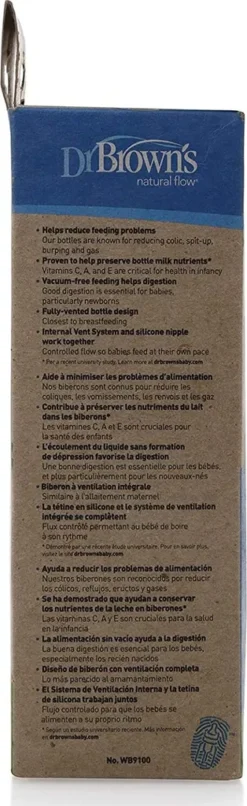 Dr. Brown's Dr Brown's Flasche Kinderflasche Bottle Glasflasche 270ml Options Plus -lionelo || HAUCK || Kinderkraft Verkäufe 82492d70f616f2d564f5d9e8fbf72688