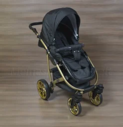 LUXUS Kombi Kinderwagen 3 In 1 Komplettset - Schwarz/gold R7 Gestell Gold -lionelo || HAUCK || Kinderkraft Verkäufe 825376a252c6106800348fe3c25bc219