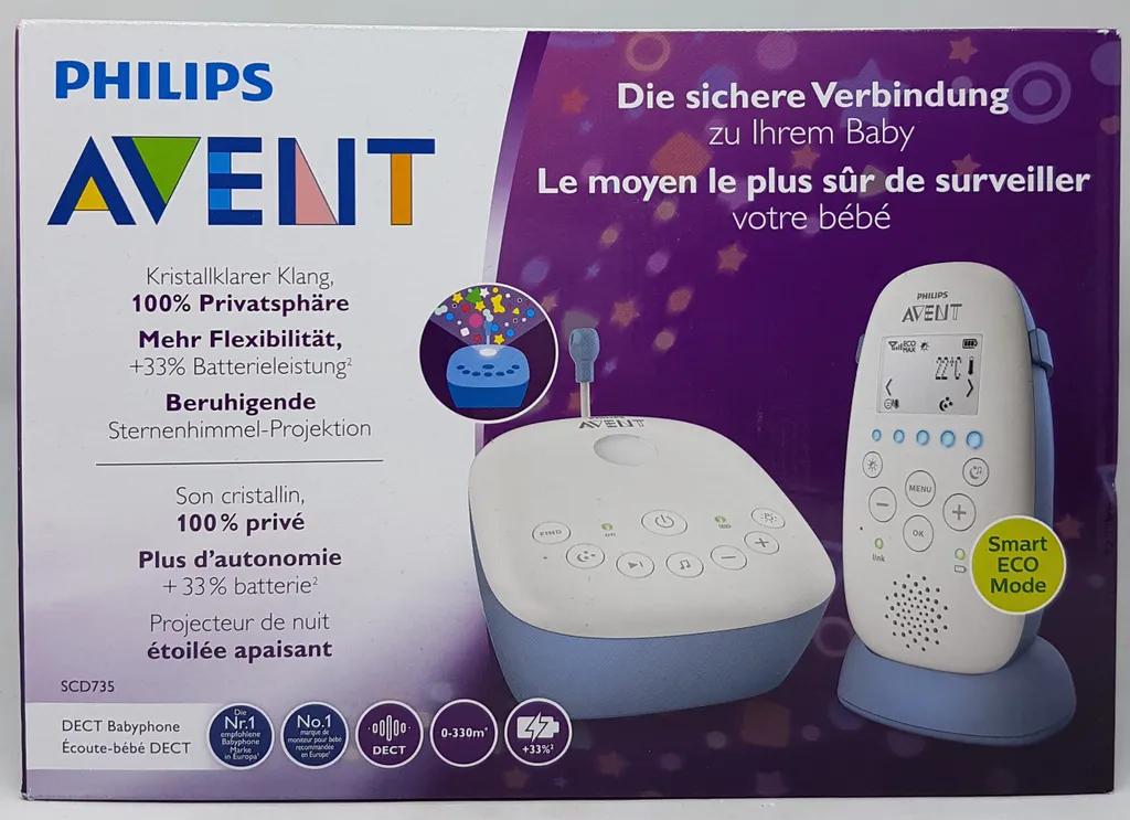 PHILIPS AVENT Baby Philips Avent DECT-Babyphone SCD735/26 Babyphone Babyphone Bayw1120 8 PHILIPS AVENT Baby Philips Avent DECT-Babyphone SCD735/26 Babyphone Babyphone Bayw1120 - Image 8