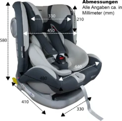 XOMAX S66 Auto Kindersitz Mit ISOFIX Für Kinder Von 0 - 36 Kg (Klasse 0, I, II, III), S66:S66-light-grey -lionelo || HAUCK || Kinderkraft Verkäufe 852d6a1e13b9ca33eb293e4caaeb2037