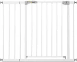 Hauck Türschutzgitter Stop N Safe 2 Inkl. 21cm Verlängerung Weiß