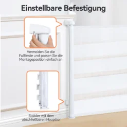 Treppenschutzgitter Türschutzgitter Ausziehbar 0-140 Cm, Baby Absperrgitter Schutzgitter Treppe Für Kinder, Katzen Und Hunde, Geeignet Für Innen Außenbereich (Weiß) -lionelo || HAUCK || Kinderkraft Verkäufe 862d83599f20164aa8cb17db63f65b2e