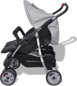 VidaXL Baby Zwillingswagen Stahl Grau Und Schwarz 13 VidaXL Baby Zwillingswagen Stahl Grau Und Schwarz -lionelo || HAUCK || Kinderkraft Verkäufe 88c49fadcfaced869c9a73ea04baeb0d