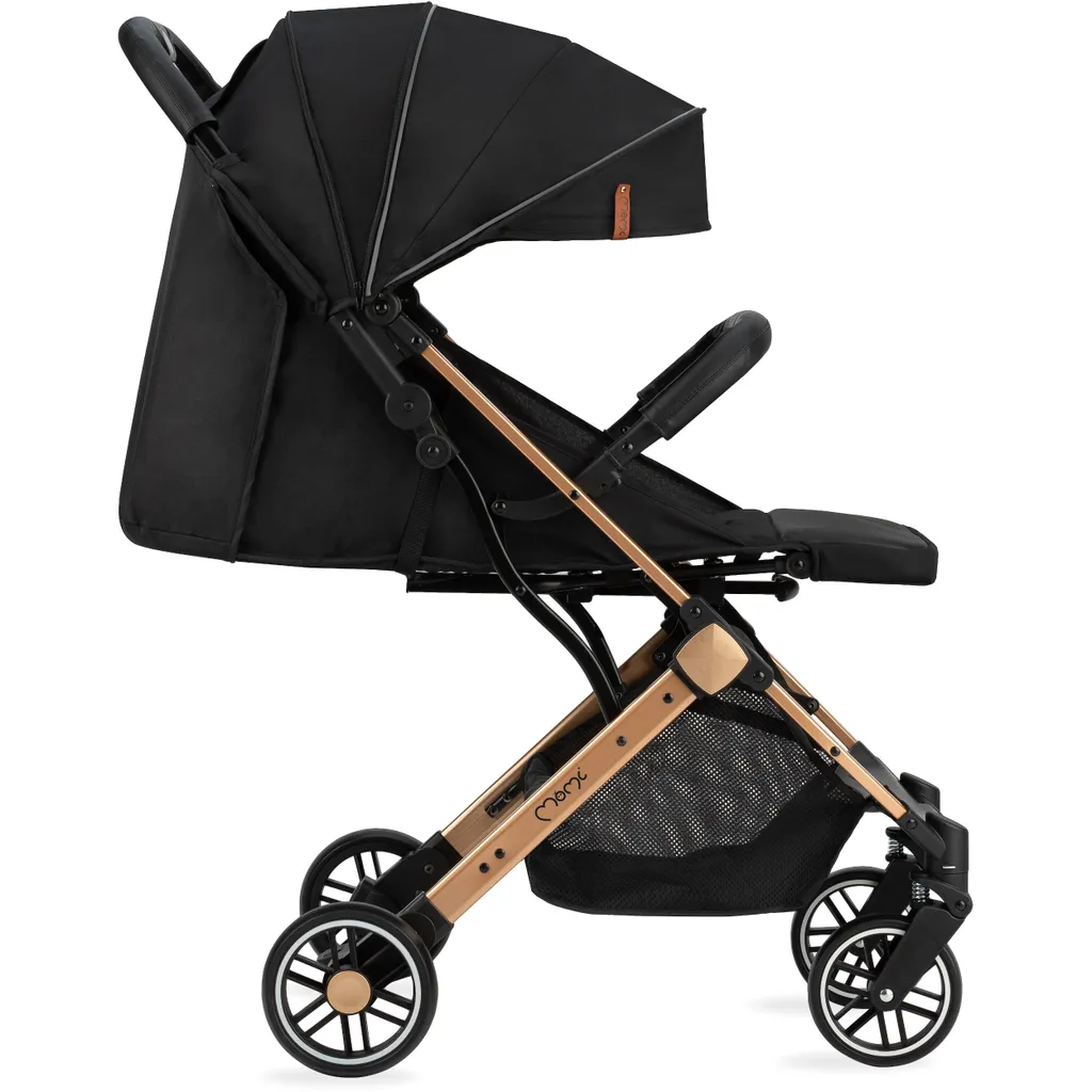 Leicht Buggy Klein Zusammenklappbar Kinderwagen Mit Liegeposition MoMi ESTELLE Schwarz 2 Leicht Buggy Klein Zusammenklappbar Kinderwagen Mit Liegeposition MoMi ESTELLE Schwarz - Image 2
