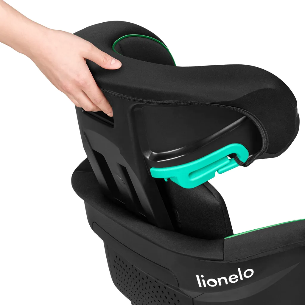 Lionelo Neal Kindersitz 15-36kg Kindersitz Isofix Seitenprotektoren Kennzeichnung I-Size 3-fach Verstellbare Rückenlehne Zusätzlicher Kopfschutz Schwartz 6 Lionelo Neal Kindersitz 15-36kg Kindersitz Isofix Seitenprotektoren Kennzeichnung I-Size 3-fach Verstellbare Rückenlehne Zusätzlicher Kopfschutz Schwartz - Image 6